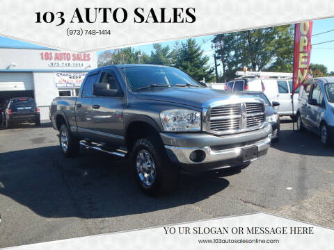 2008 Dodge Ram Pickup 2500 for sale at 103 Auto Sales in Bloomfield NJ