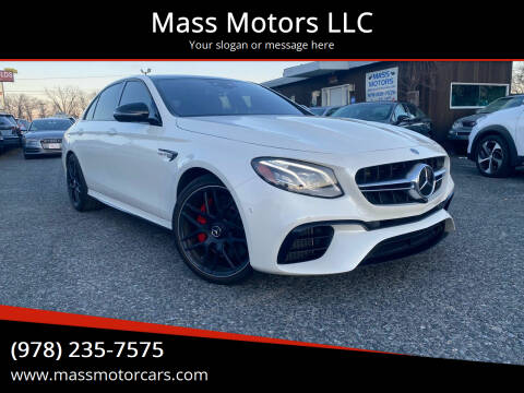 2018 Mercedes-Benz E-Class for sale at Mass Motors LLC in Worcester MA