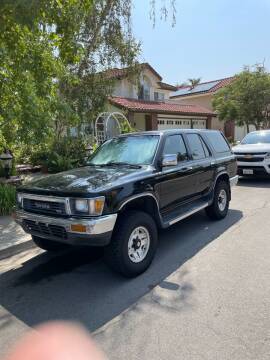 1991 Toyota 4Runner for sale at HIGH-LINE MOTOR SPORTS in Brea CA