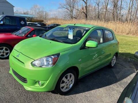 2014 Mitsubishi Mirage for sale at FUSION AUTO SALES in Spencerport NY