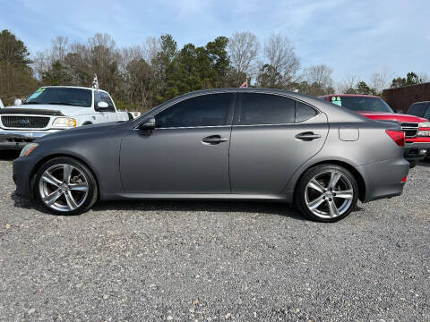 2011 Lexus IS 250 for sale at Car Check Auto Sales in Conway SC