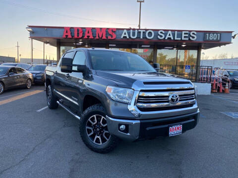 2016 Toyota Tundra for sale at Adams Auto Sales CA in Sacramento CA