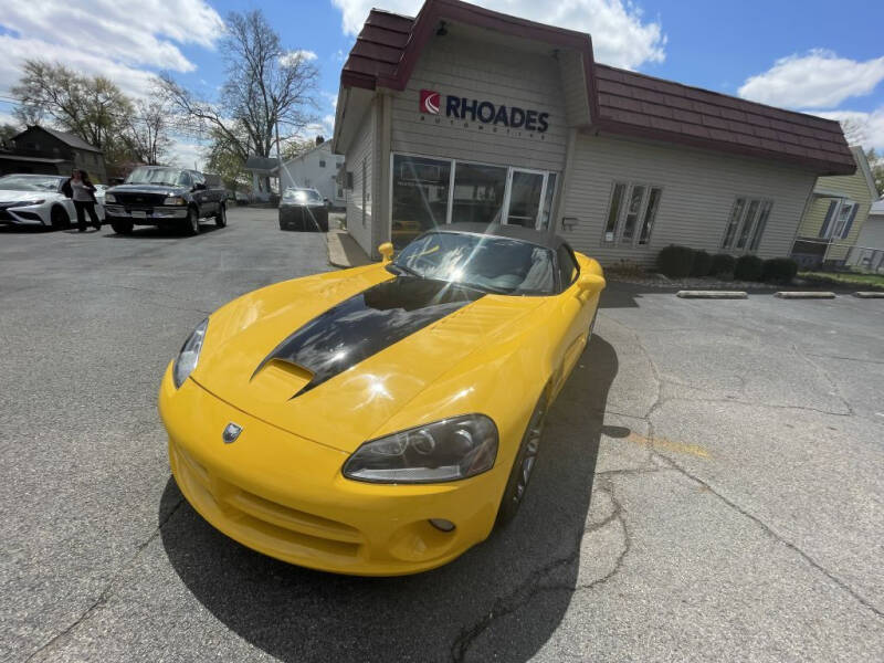 2005 Dodge Viper for sale at Rhoades Automotive Inc. in Columbia City IN
