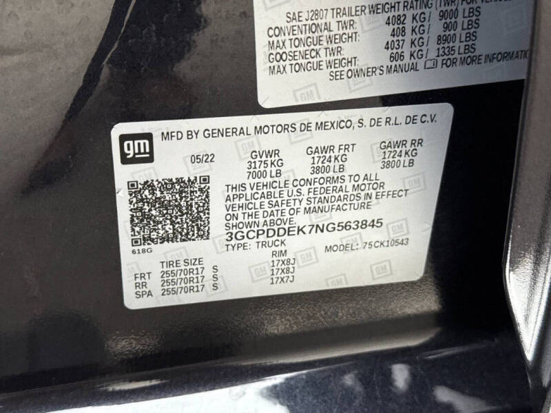 2022 Chevrolet Silverado 1500