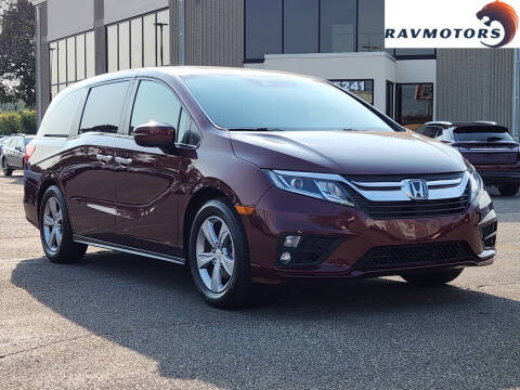 2018 Honda Odyssey for sale at RAVMOTORS - CRYSTAL in Crystal MN