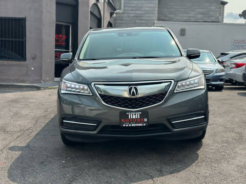 2016 Acura MDX for sale at H & H Motors 2 LLC in Baltimore MD
