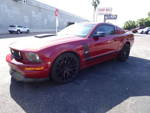 2008 Ford Mustang for sale at DONNY MILLS AUTO SALES in Largo FL