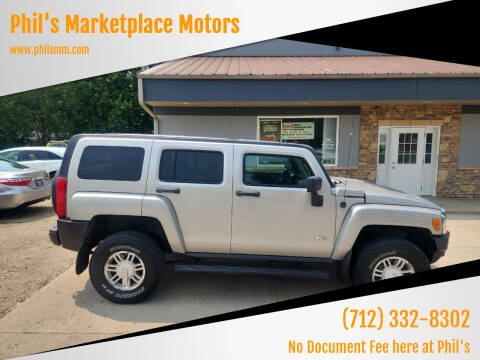 2006 HUMMER H3 for sale at Phil's Marketplace Motors in Arnolds Park IA