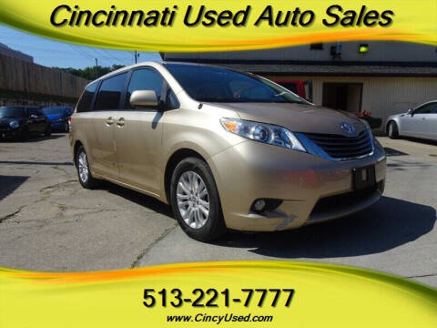 2011 Toyota Sienna for sale at Cincinnati Used Auto Sales in Cincinnati OH