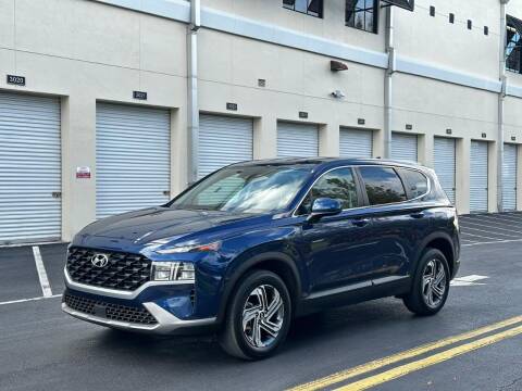 2021 Hyundai Santa Fe for sale at IRON CARS in Hollywood FL