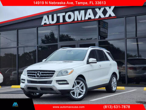 2014 Mercedes-Benz M-Class for sale at Automaxx in Tampa FL