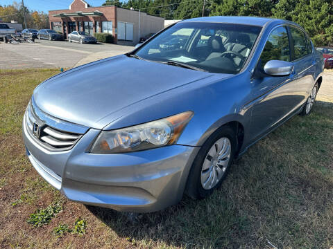 2012 Honda Accord for sale at Pinnacle Acceptance Corp. in Franklinton NC