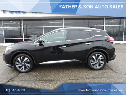 2015 Nissan Murano for sale at Father & Son Auto Sales in Dearborn MI