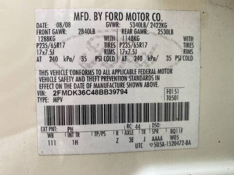 2008 Ford Edge SE