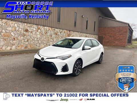 2017 Toyota Corolla for sale at Tim Short CDJR of Maysville in Maysville KY