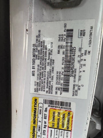 2018 Ford Fusion Titanium