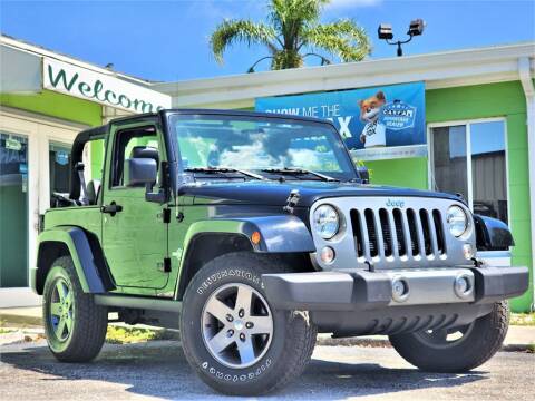 2015 Jeep Wrangler for sale at Caesars Auto Sales in Longwood FL