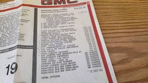 1998 GMC Sierra 1500