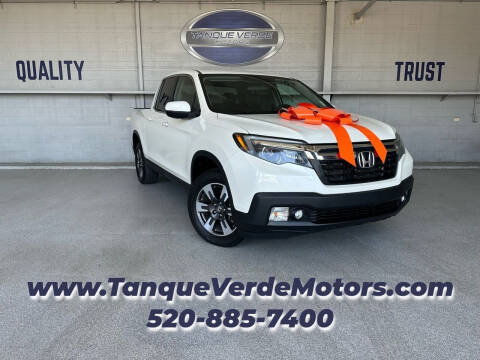 2018 Honda Ridgeline for sale at TANQUE VERDE MOTORS in Tucson AZ