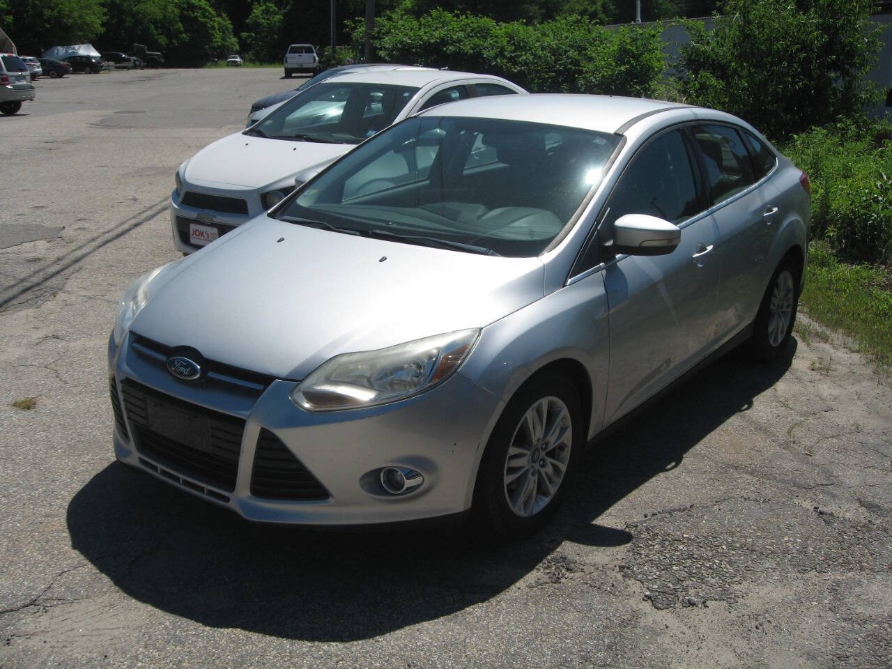 Silver 2012 Ford Focus SEL SEL 4dr Sedan 2