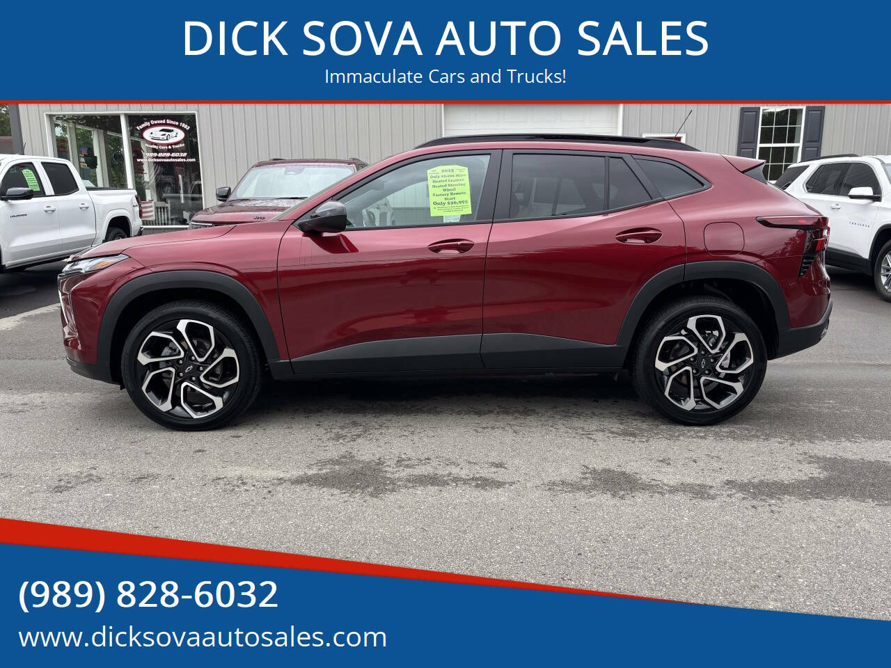 Dk. Red 2025 Chevrolet Trax RS RS 4dr Crossover w/2RS 1