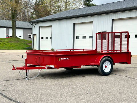 2023 Belmont 76" X 12' Solid Side Utility for sale at RE Creations Automotive LLC in Columbiaville MI