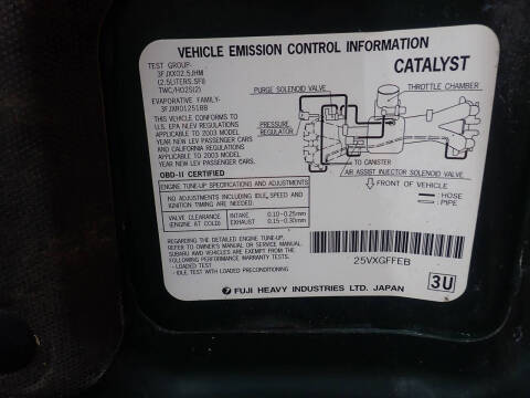 2003 Subaru Forester XS