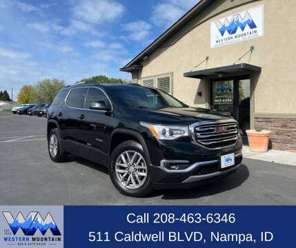 2018 GMC Acadia for sale at Western Mountain Bus & Auto Sales in Nampa ID