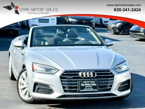 2018 Audi A5 for sale at Star Motor Sales in Downers Grove IL