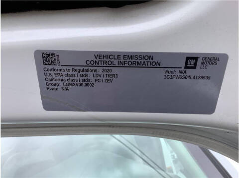 2020 Chevrolet Bolt EV LT