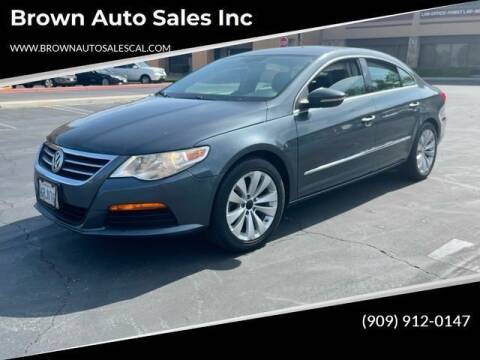 2012 Volkswagen CC for sale at Brown Auto Sales Inc in Upland CA