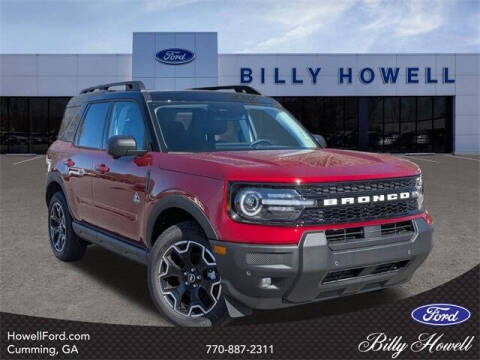 2025 Ford Bronco Sport for sale at BILLY HOWELL FORD LINCOLN in Cumming GA