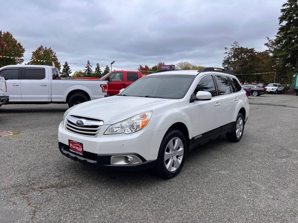 2012 Subaru Outback for sale at PLATINUM AUTO SALES INC in Lacey, WA