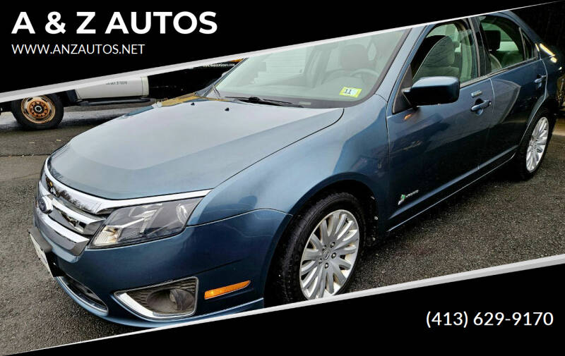 2011 Ford Fusion Hybrid for sale at A & Z AUTOS in Westfield MA