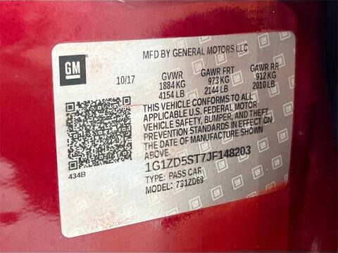 2018 Chevrolet Malibu LT