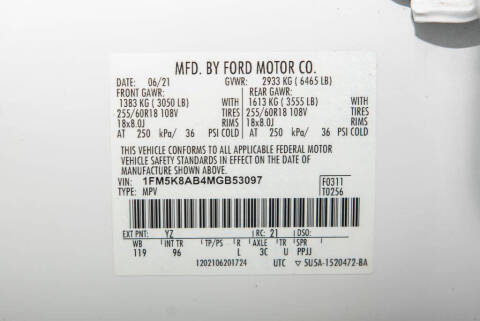 2021 Ford Explorer Police Interceptor Utility