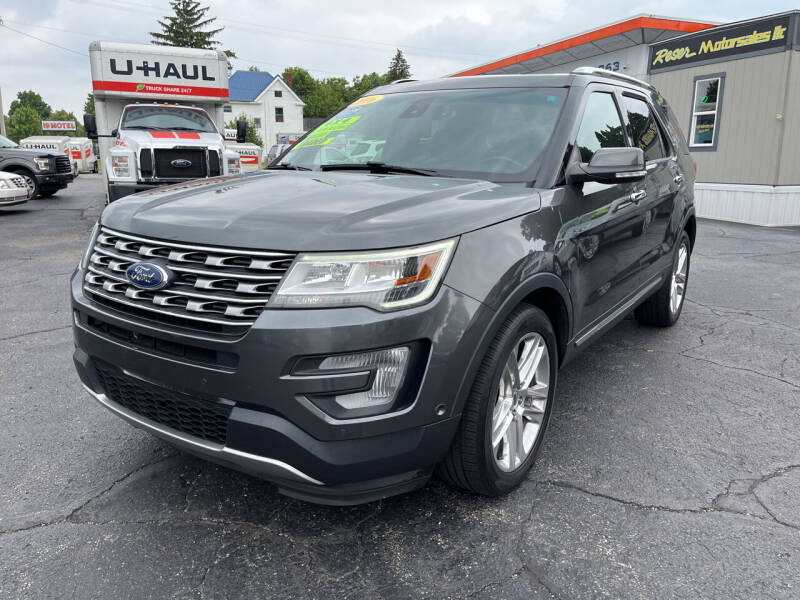 2016 Ford Explorer for sale at Reser Motorsales, LLC in Urbana OH