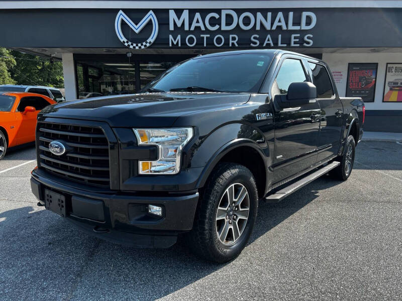 2015 Ford F-150 for sale at MacDonald Motor Sales in High Point NC