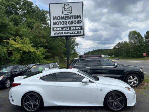 2015 Lexus RC 350 for sale at Momentum Motor Group in Lancaster SC