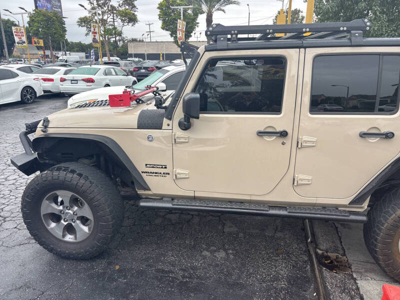 2016 Jeep Wrangler Unlimited Sport S