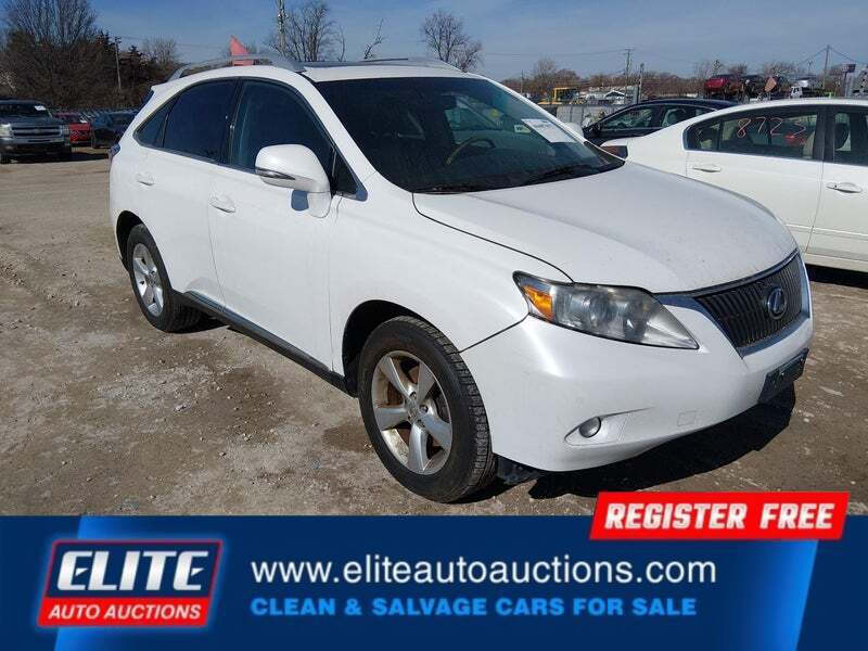 White 2011 Lexus RX 350 Base AWD 4dr SUV 1