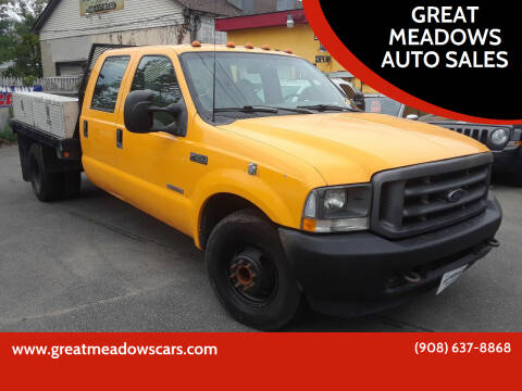 2003 Ford F-350 Super Duty for sale at GREAT MEADOWS AUTO SALES in Great Meadows NJ