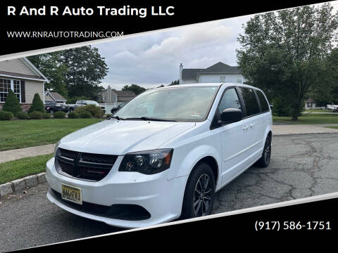 2015 Dodge Grand Caravan for sale at R and R Auto Trading LLC in Hackettstown NJ