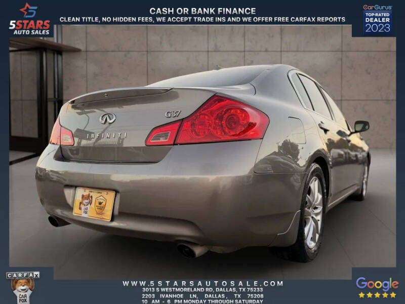 2009 Infiniti G37 Sedan Journey