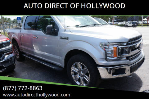2018 Ford F-150 for sale at AUTO DIRECT OF HOLLYWOOD in Hollywood FL
