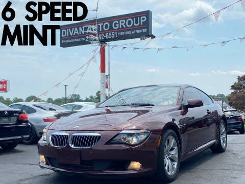 2008 BMW 6 Series for sale at Divan Auto Group in Feasterville Trevose PA