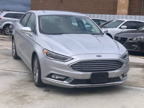 2017 Ford Fusion for sale at Westwood Auto Sales LLC in Houston TX