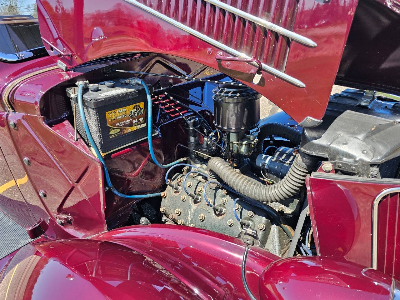 1936 Ford 68 5 Window Coupe 289