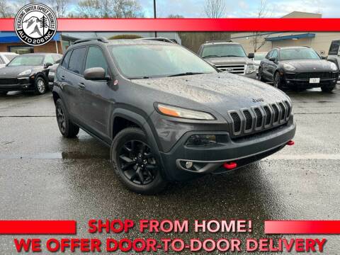 2015 Jeep Cherokee for sale at Auto 206, Inc. in Kent WA