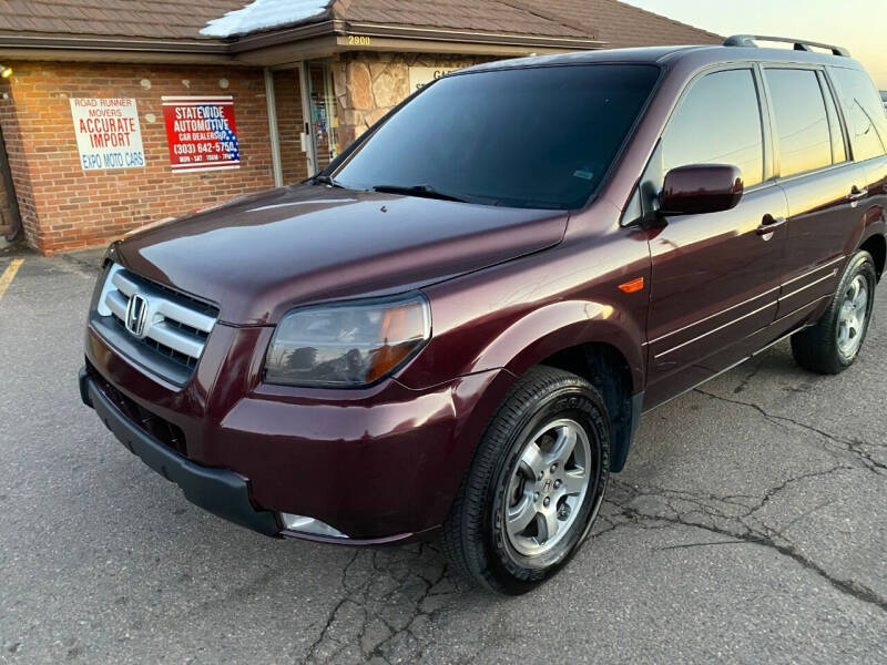 2008 Honda Pilot for sale at STATEWIDE AUTOMOTIVE LLC in Englewood CO